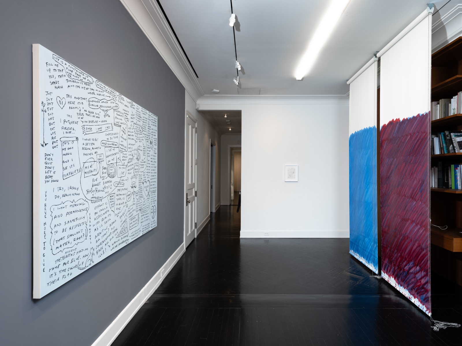 Installation view, An Apartment for Ghosts: &rsquo;57&ndash;&rsquo;23, Petzel, 2023