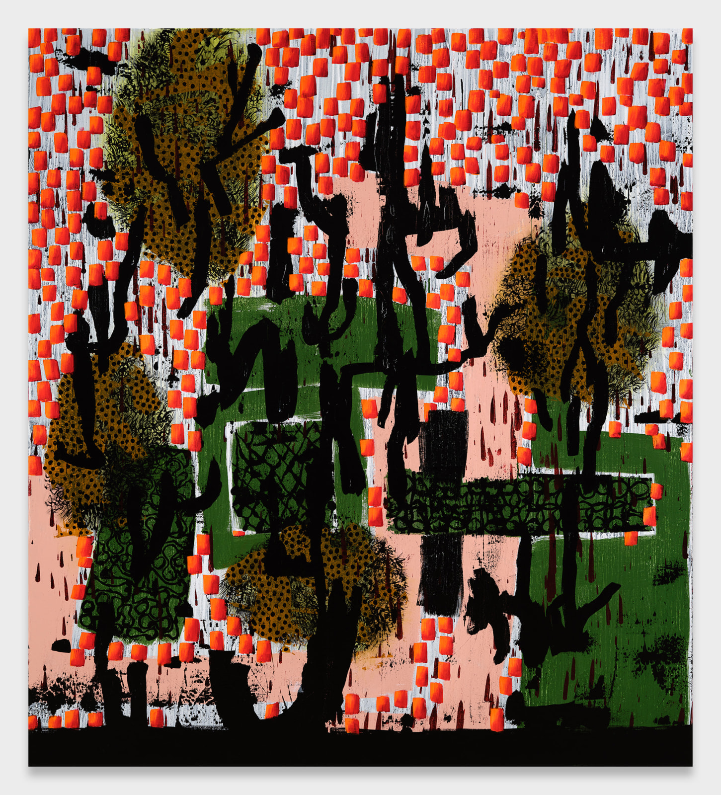 Charline von Heyl, The Garden of Cyrus