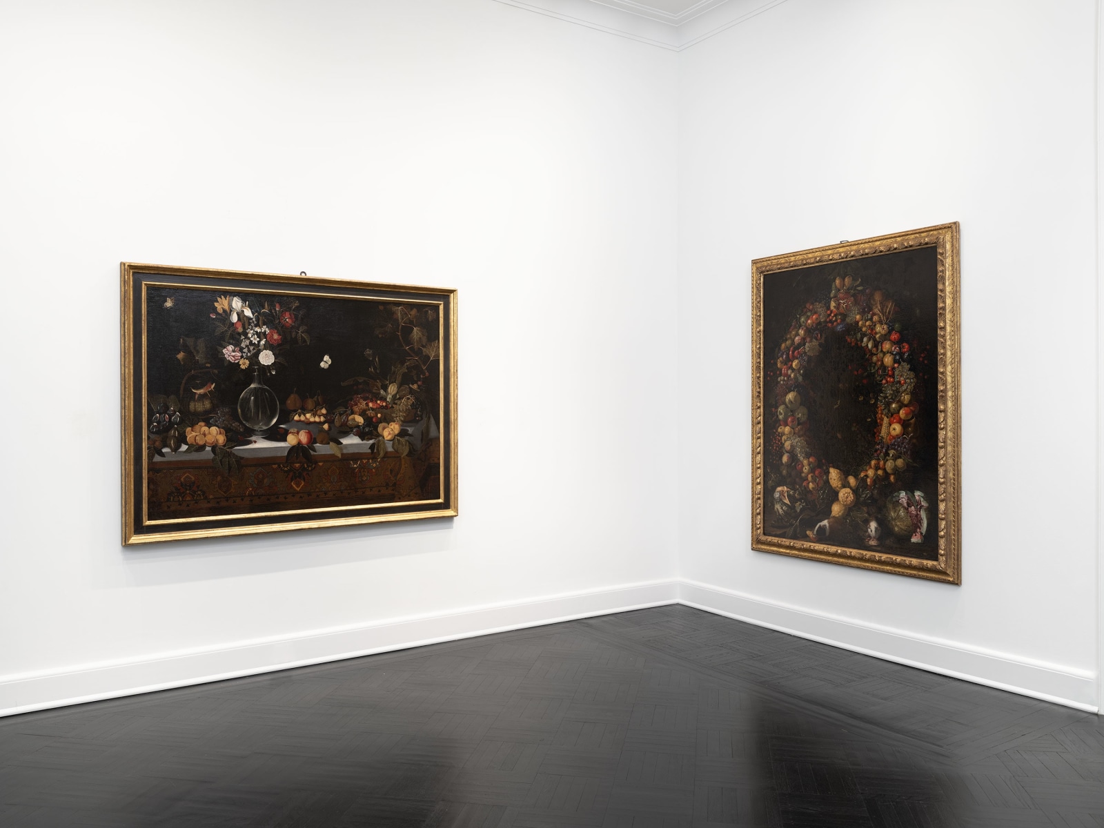 Installation view, Time Travel,&nbsp;Italian Masters through a Contemporary Lens, Petzel, 2023