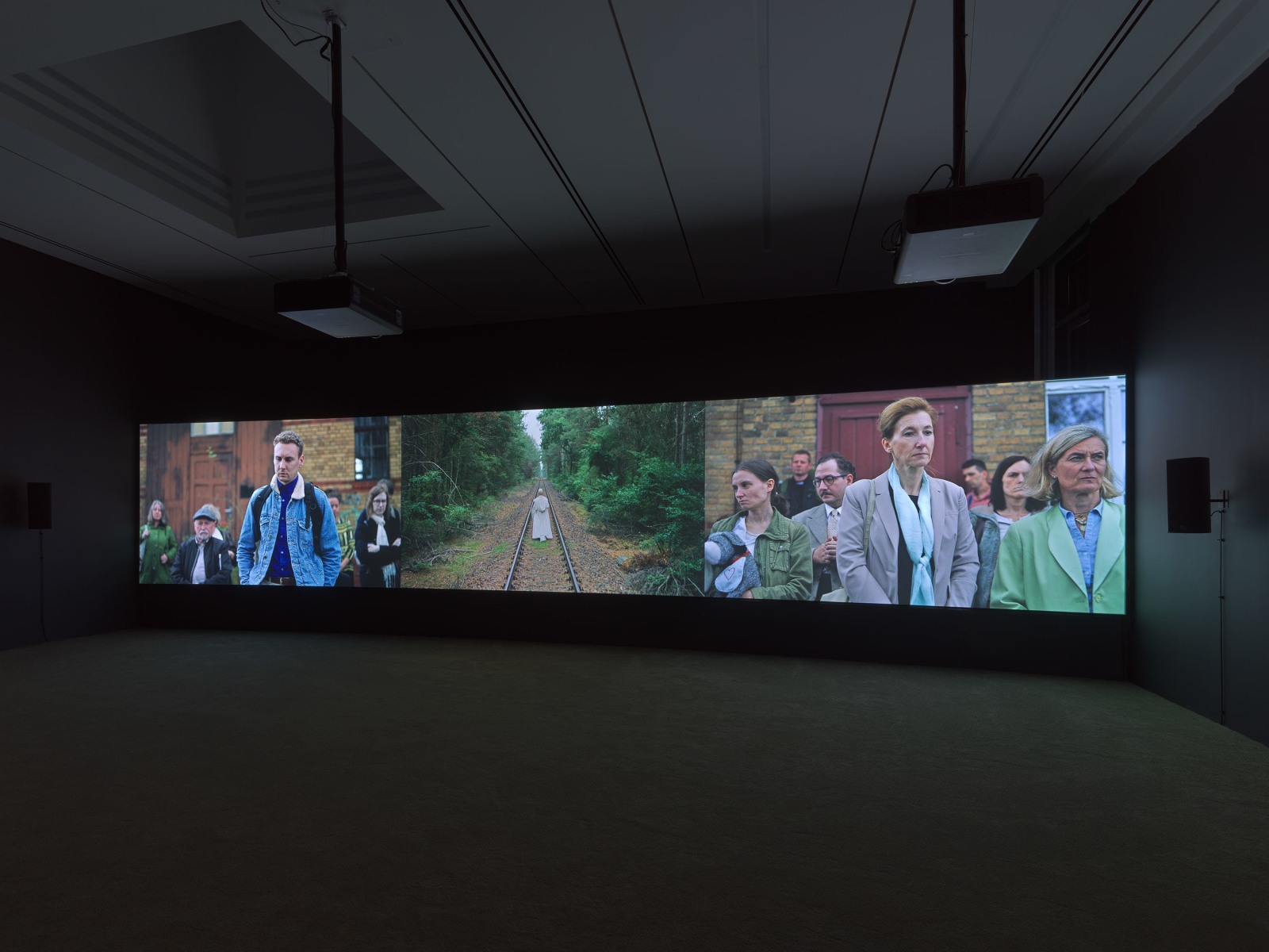 Installation view, Yael Bartana,&nbsp;Malka Germania, Petzel, 2023