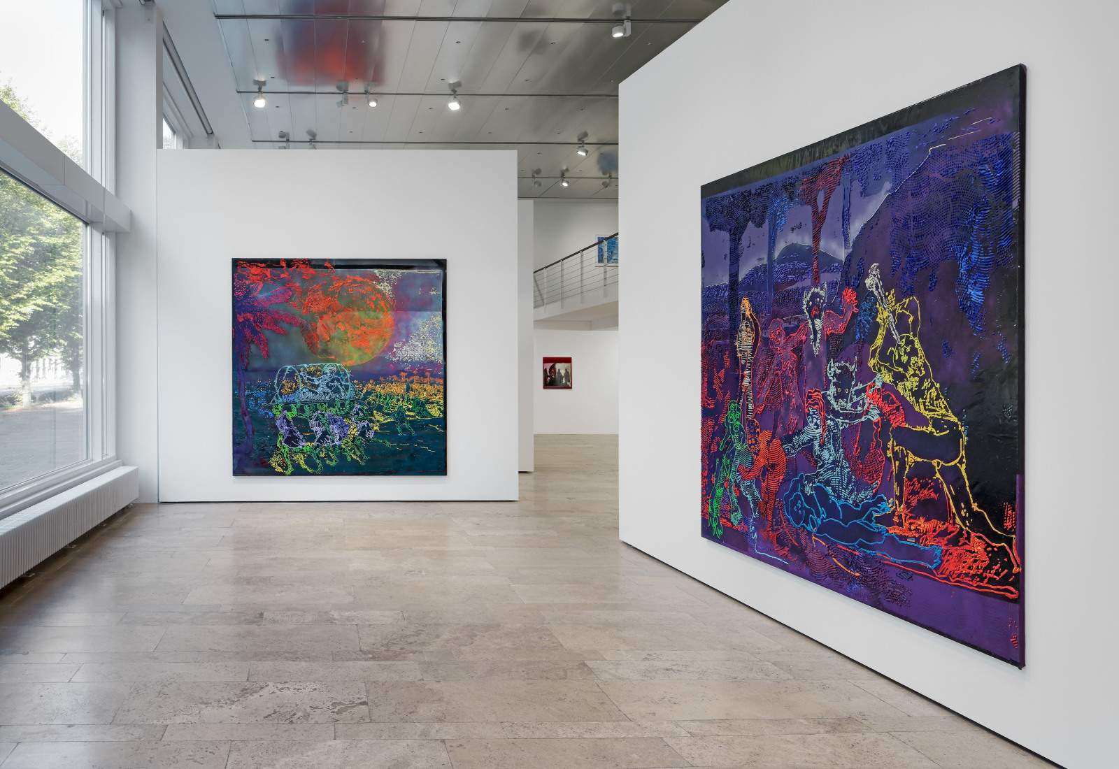 Installation view, Austin Martin White,&nbsp;Last Dance, Capitain Petzel, Berlin, 2022