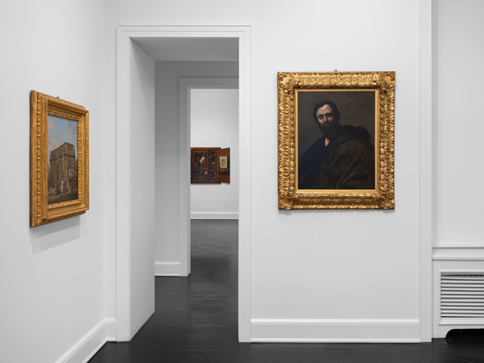 Installation view, Time Travel,&nbsp;Italian Masters through a Contemporary Lens (Part II), Petzel, 2024