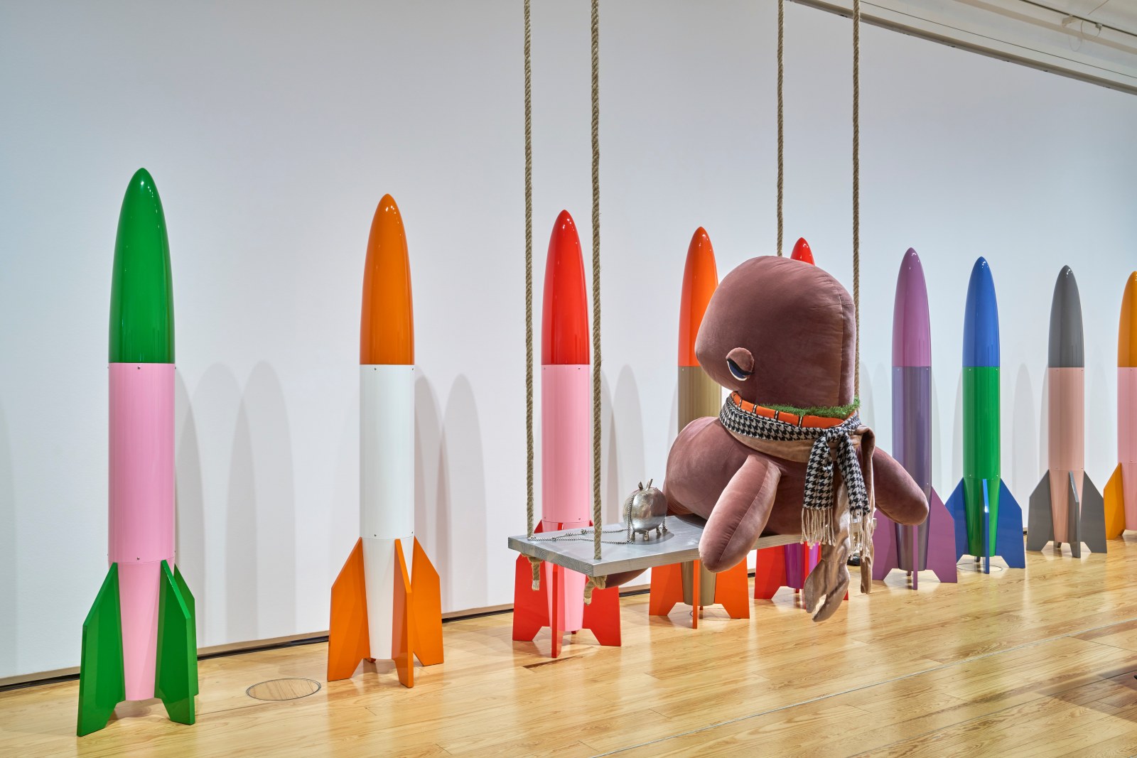 Cosima von Bonin: Feelings. Installation view, 2014. Schirn Kunsthalle Frankfurt. Photo: Norbert Miguletz.