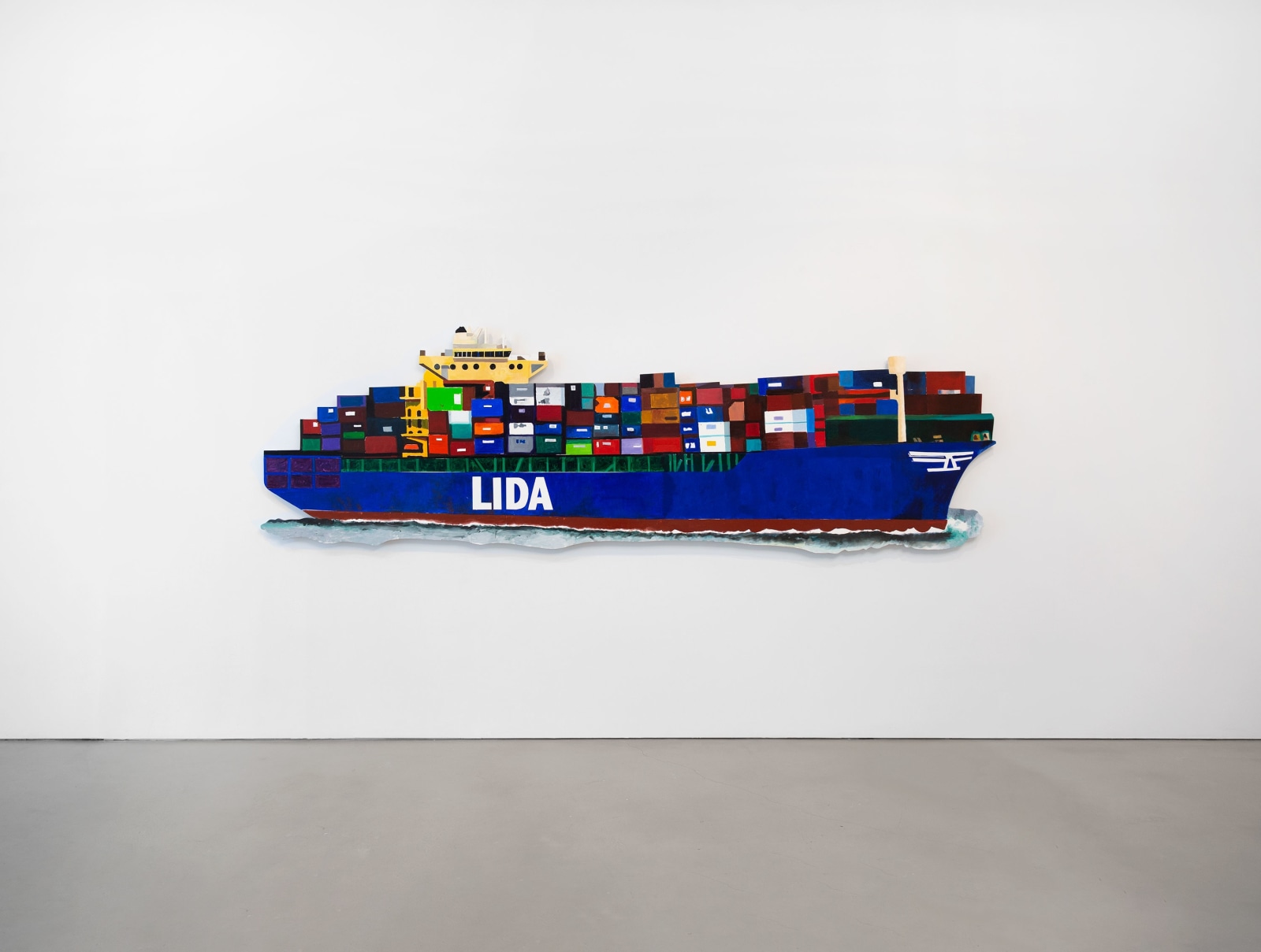 Malcolm Morley, Cargo Freighter Lida