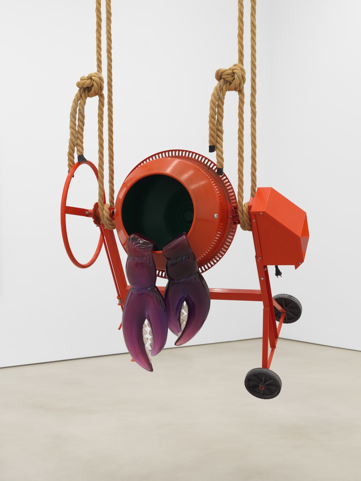 Cosima von Bonin, HERMIT CRAB (GLASS VERSION)