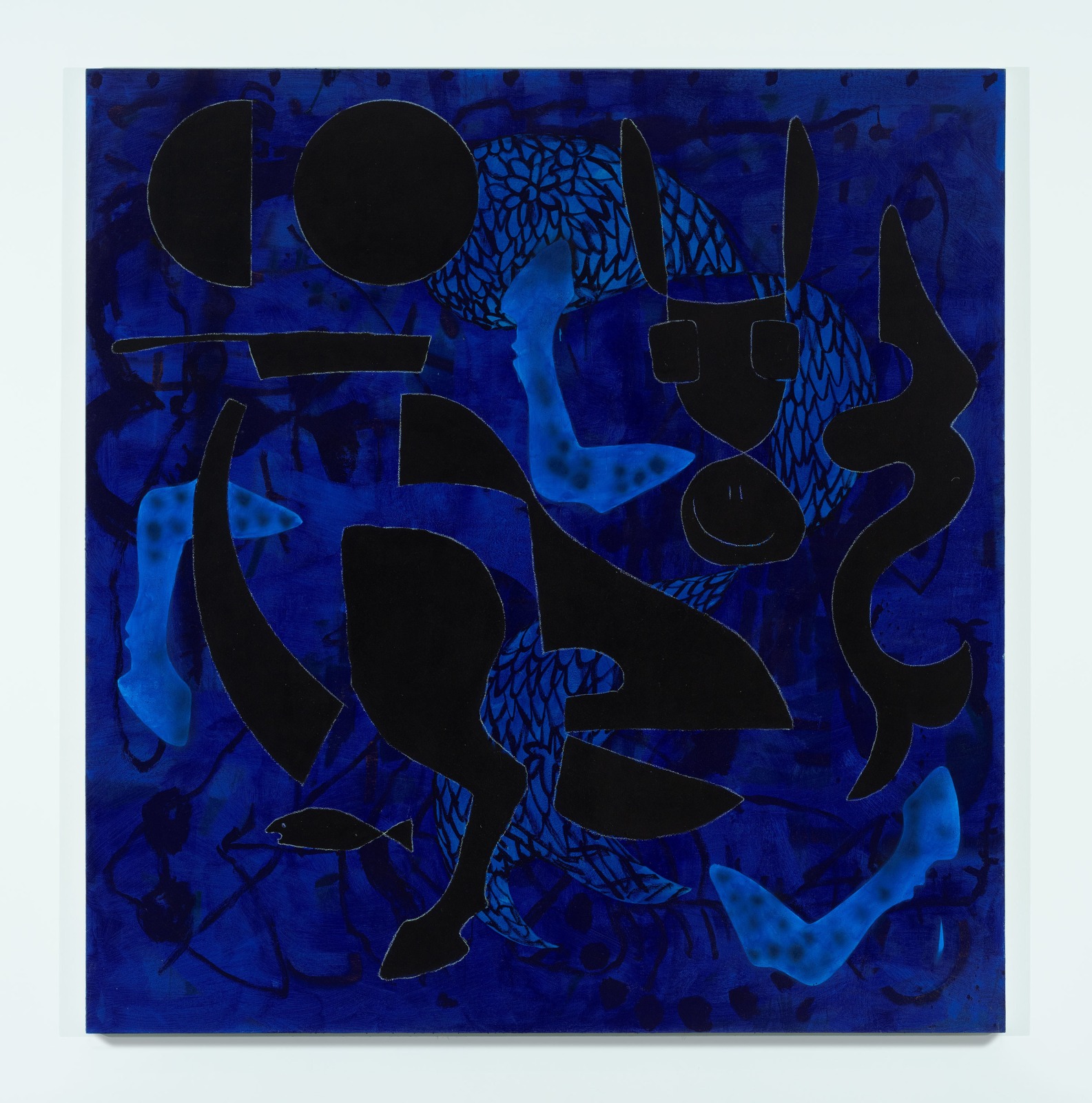 Charline von Heyl, Blue Grotto