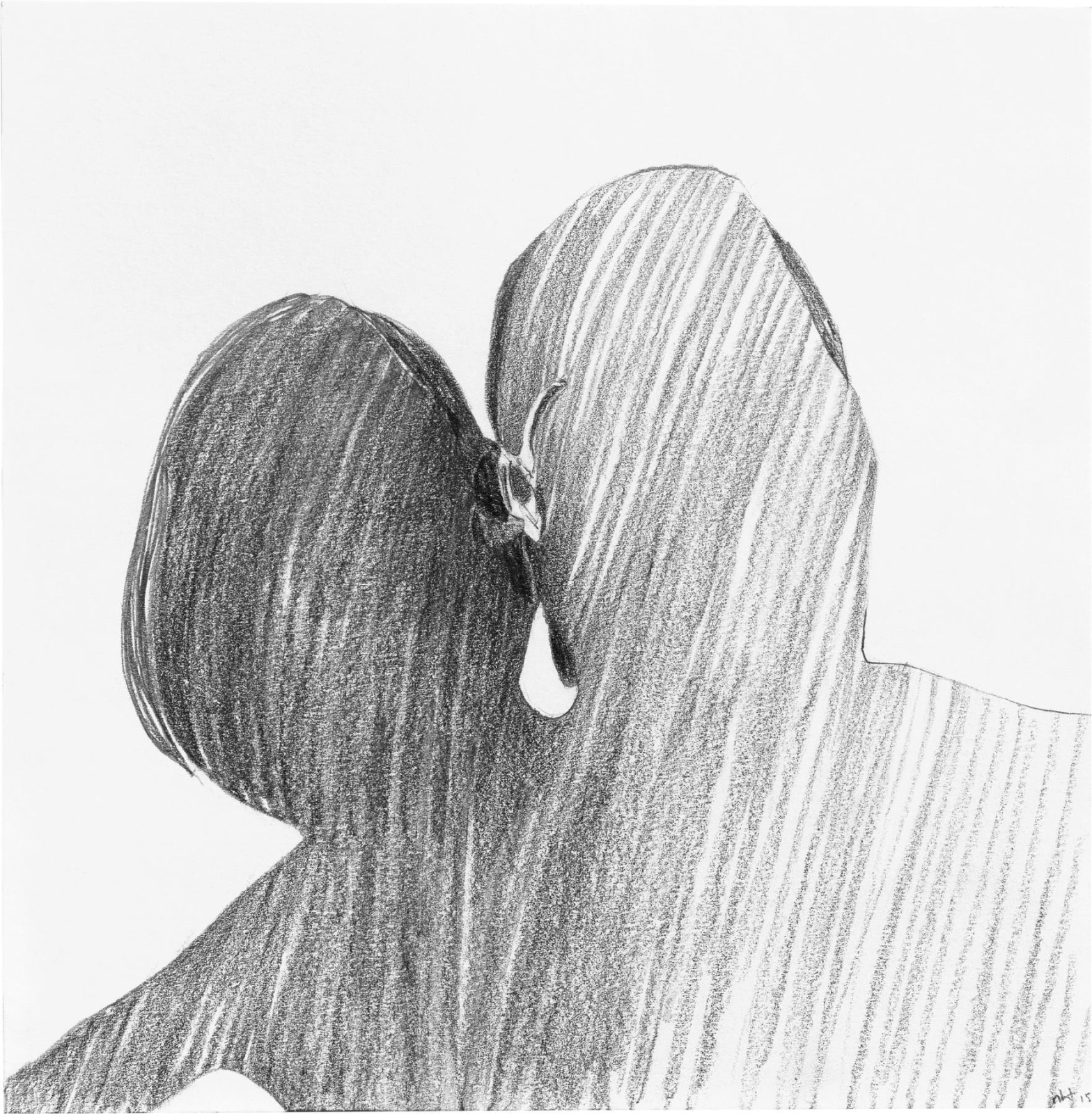 Snog 2015 Graphite on paper