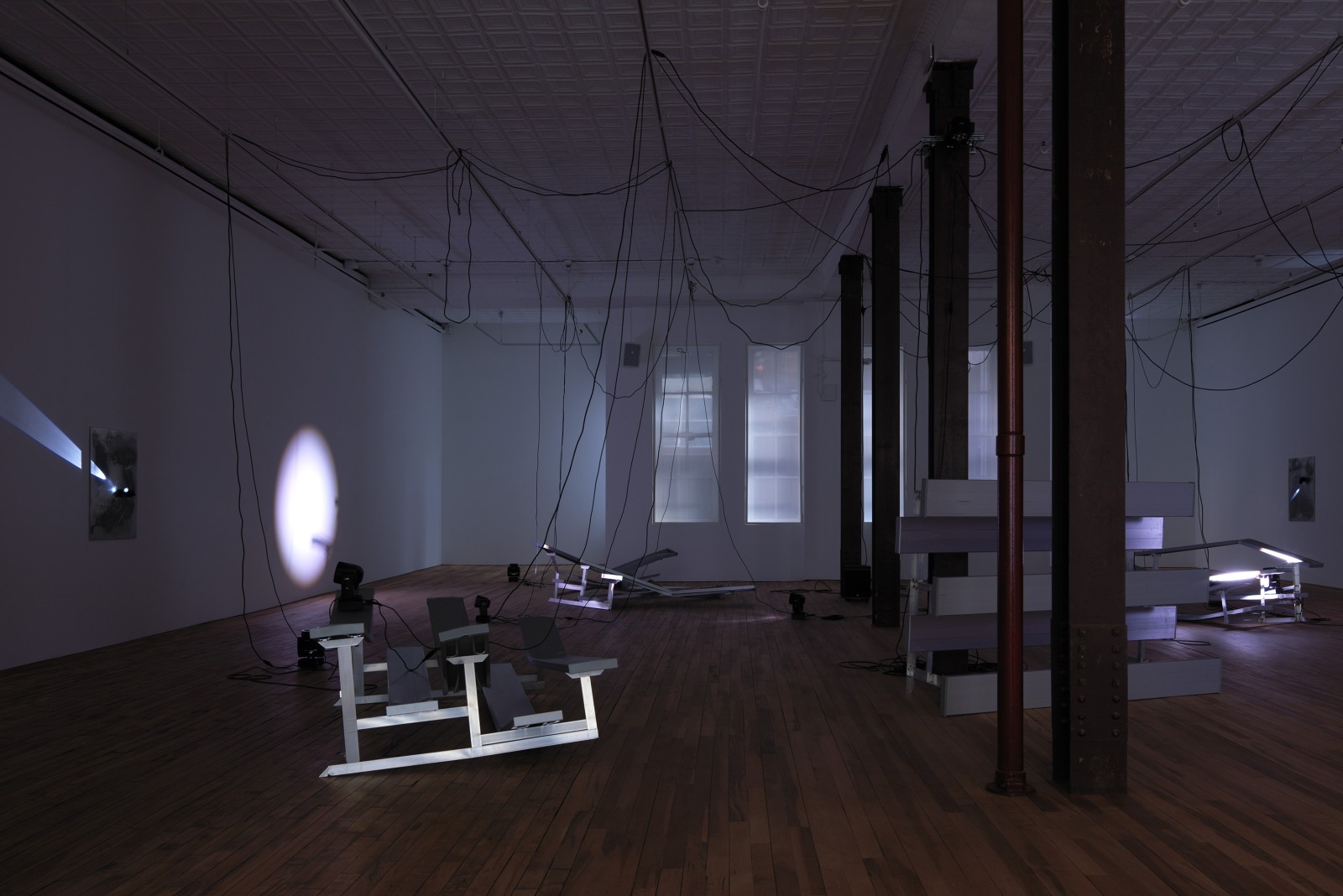 Installation view, Nikita Gale, END OF SUBJECT, 52 Walker, New York, 2022