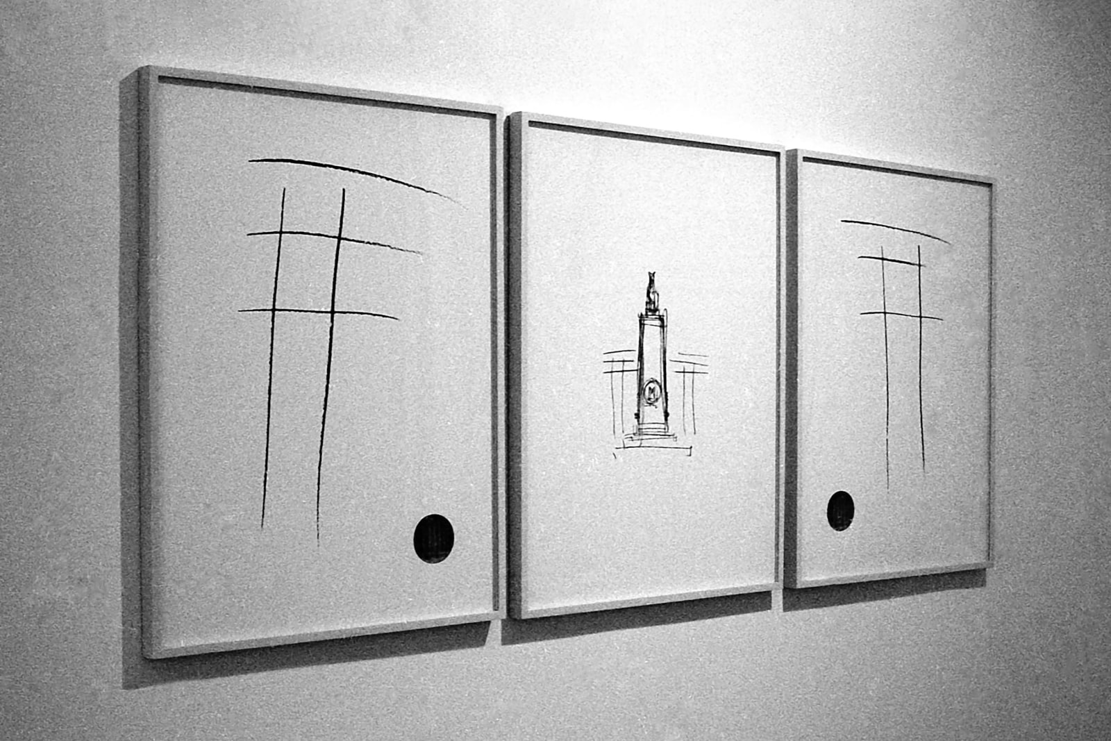 Installation view, Pictures, Artists Space, New York, 1977