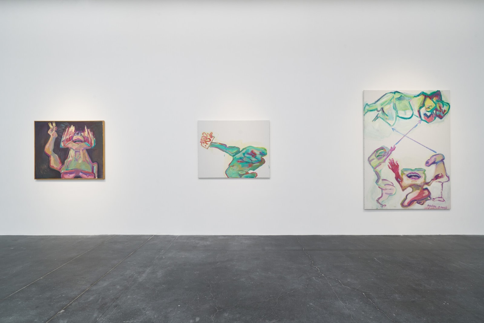 Maria Lassnig - Happy Martian - Viewing Room - Petzel Gallery