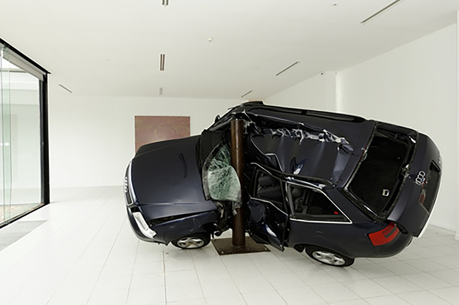 Installation view, Dirk Skreber, Museum Dhondt-Dhaenens, Gent, Belgium