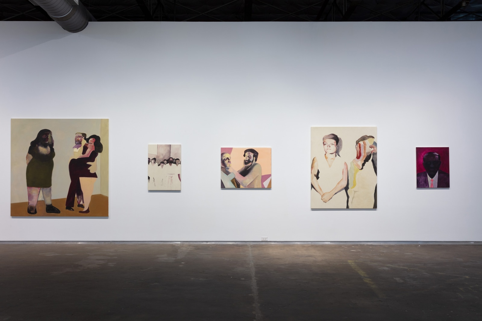 Installation view, Tomoo Gokita, Get Down, Dallas Contemporary, 2021