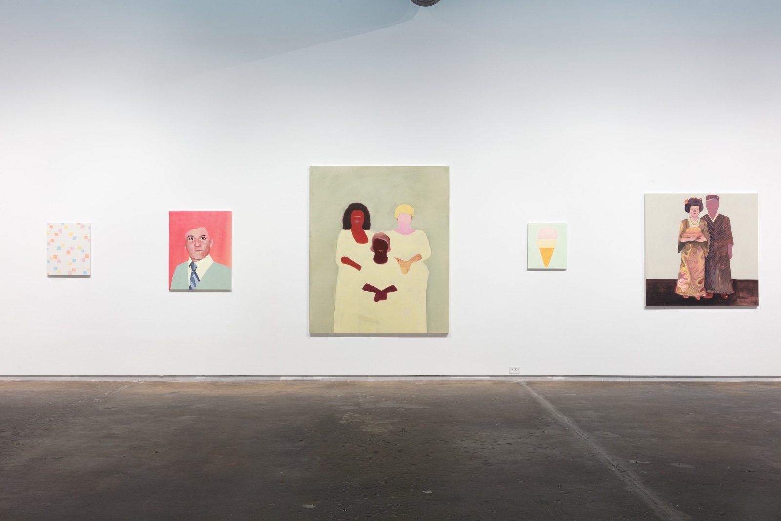 Installation view, Tomoo Gokita, Get Down, Dallas Contemporary, 2021