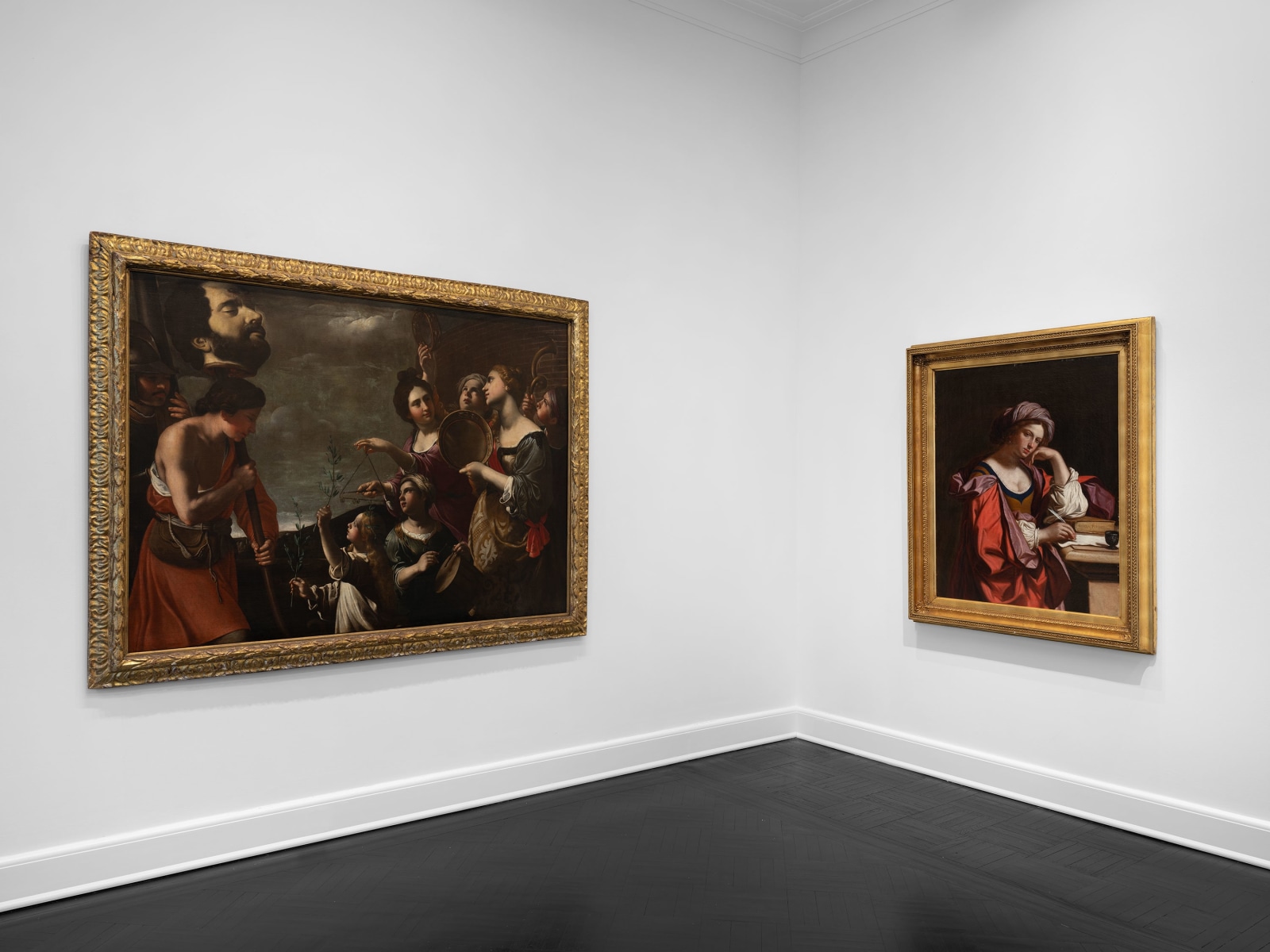 Installation view, Time Travel,&nbsp;Italian Masters through a Contemporary Lens (Part II), Petzel, 2024