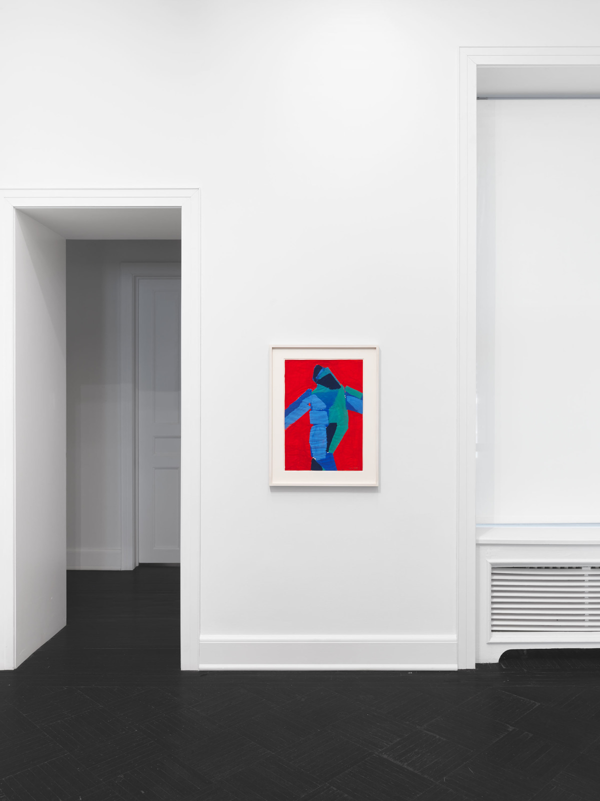 Installation view, Maria Lassnig, Drawings, Petzel, 2024