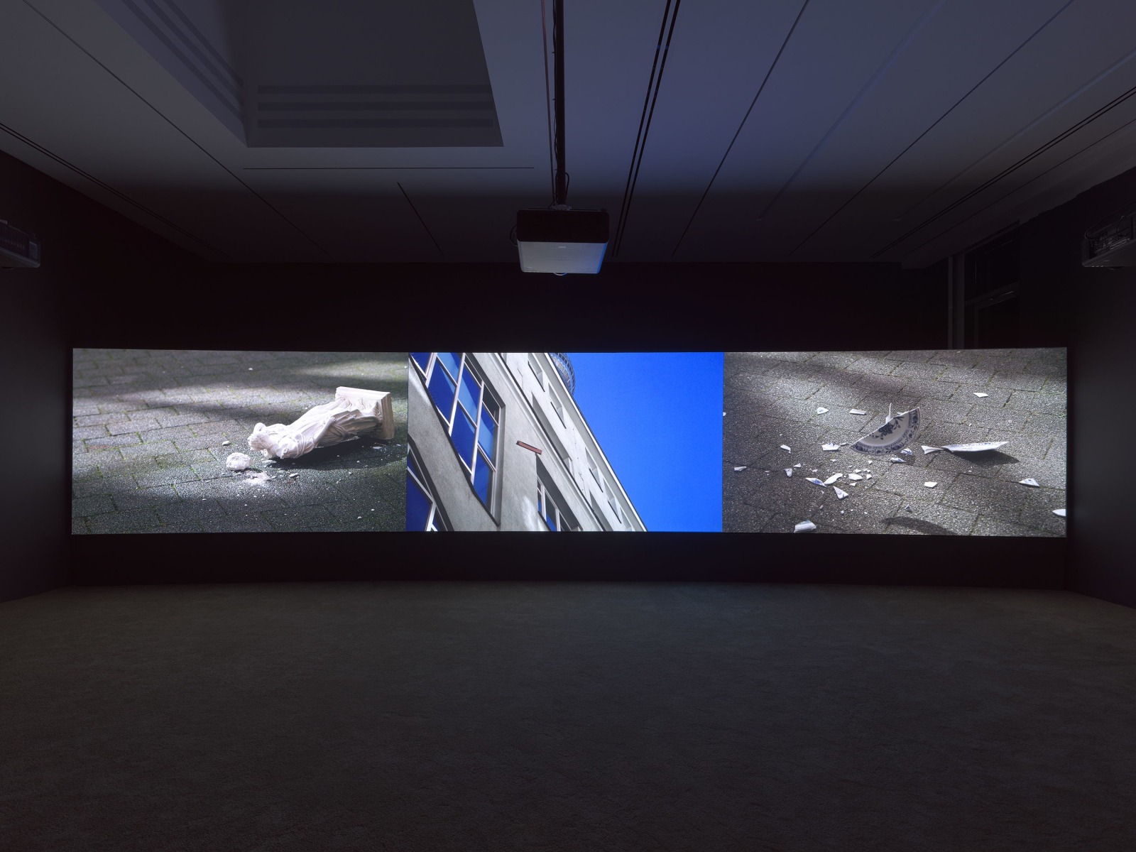 Installation view, Yael Bartana,&nbsp;Malka Germania, Petzel, 2023