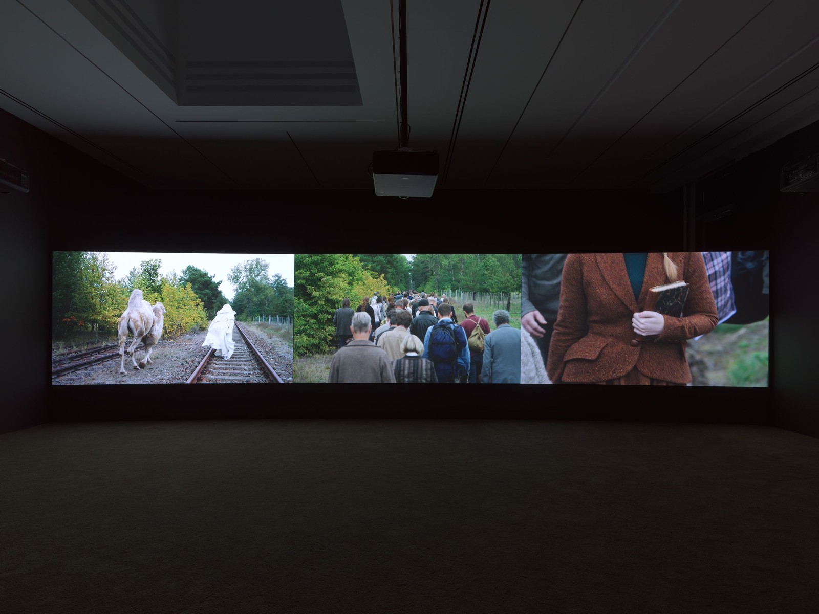 Installation view, Yael Bartana,&nbsp;Malka Germania, Petzel, 2023