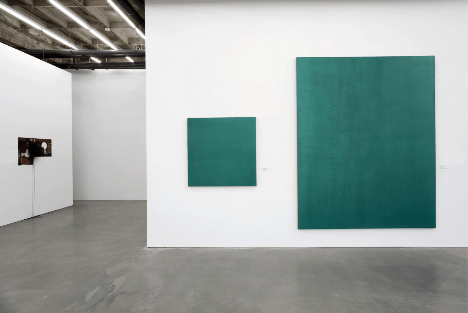 Installation view, Monochrome Paintings, Haubrok Works, Berlin, 2008