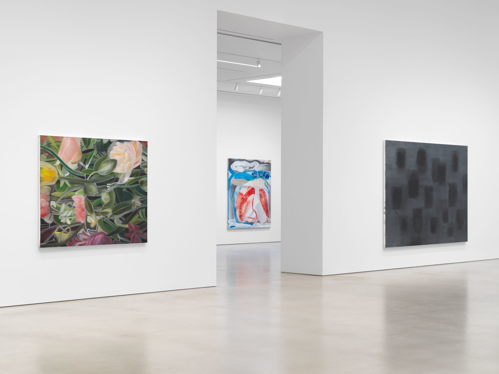 Installation view, Ross Bleckner, Mashber, Petzel, 2024