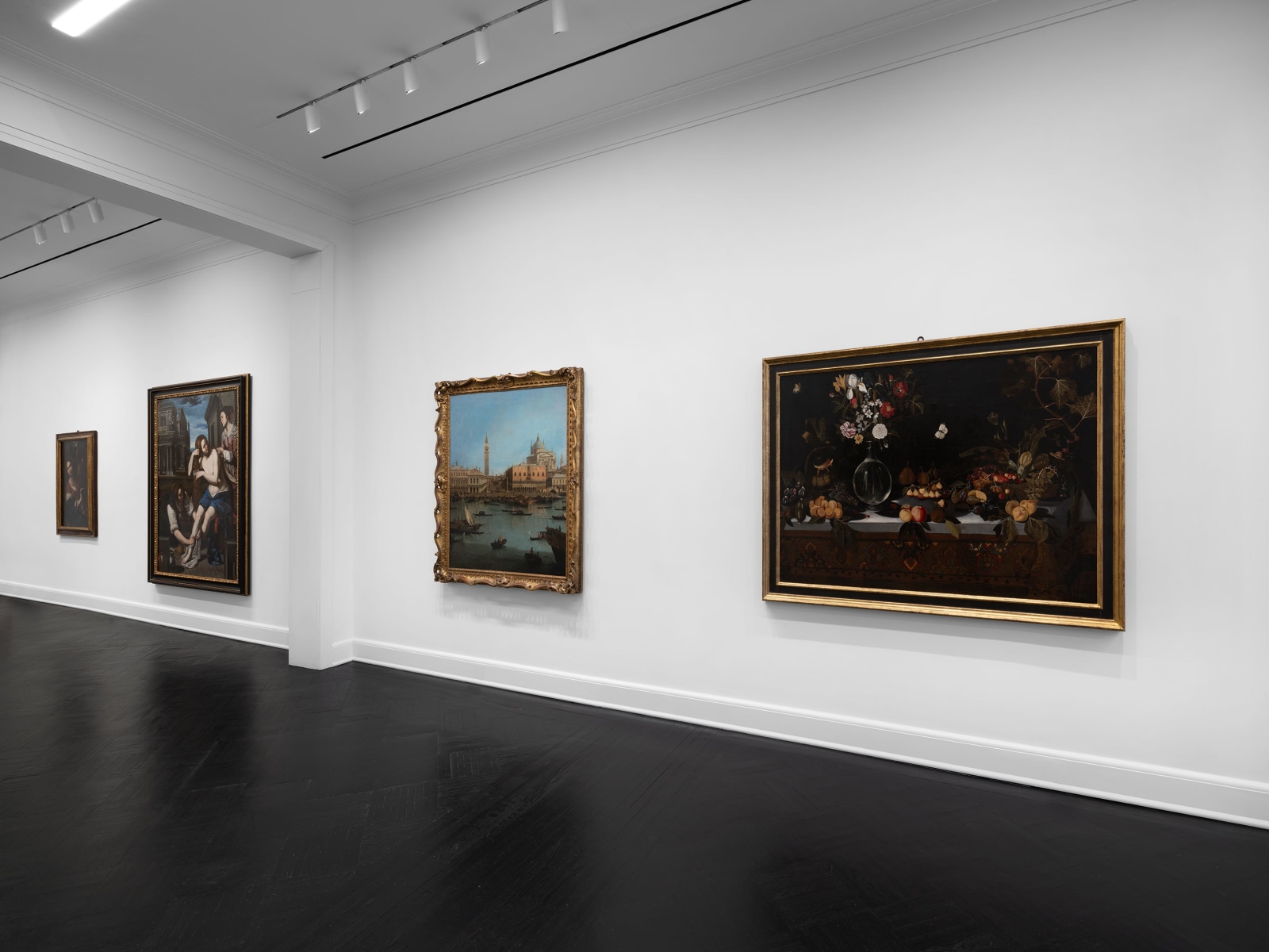 Installation view, Time Travel,&nbsp;Italian Masters through a Contemporary Lens (Part II), Petzel, 2024