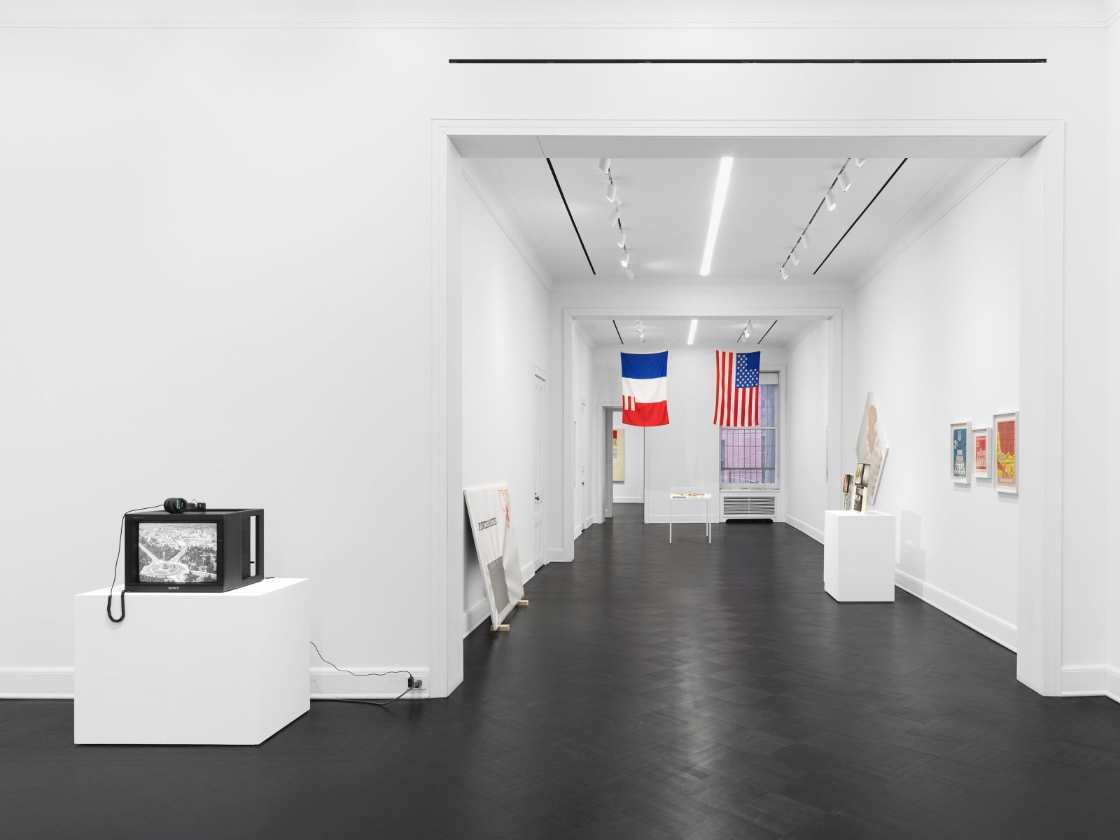 Installation view, KP Brehmer,&nbsp;Welt im Kopf [World in Mind], Petzel, 2023