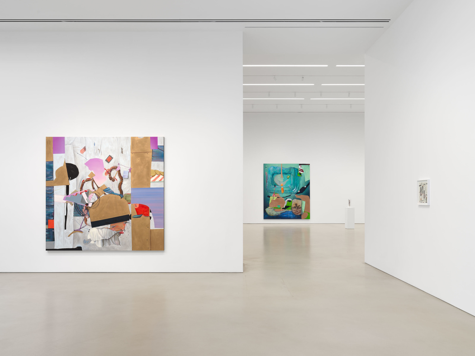 Installation view, Stefanie Heinze,&nbsp;MORTAR (the cute ones shouldn&rsquo;t go unnoticed),&nbsp;Petzel, 2024