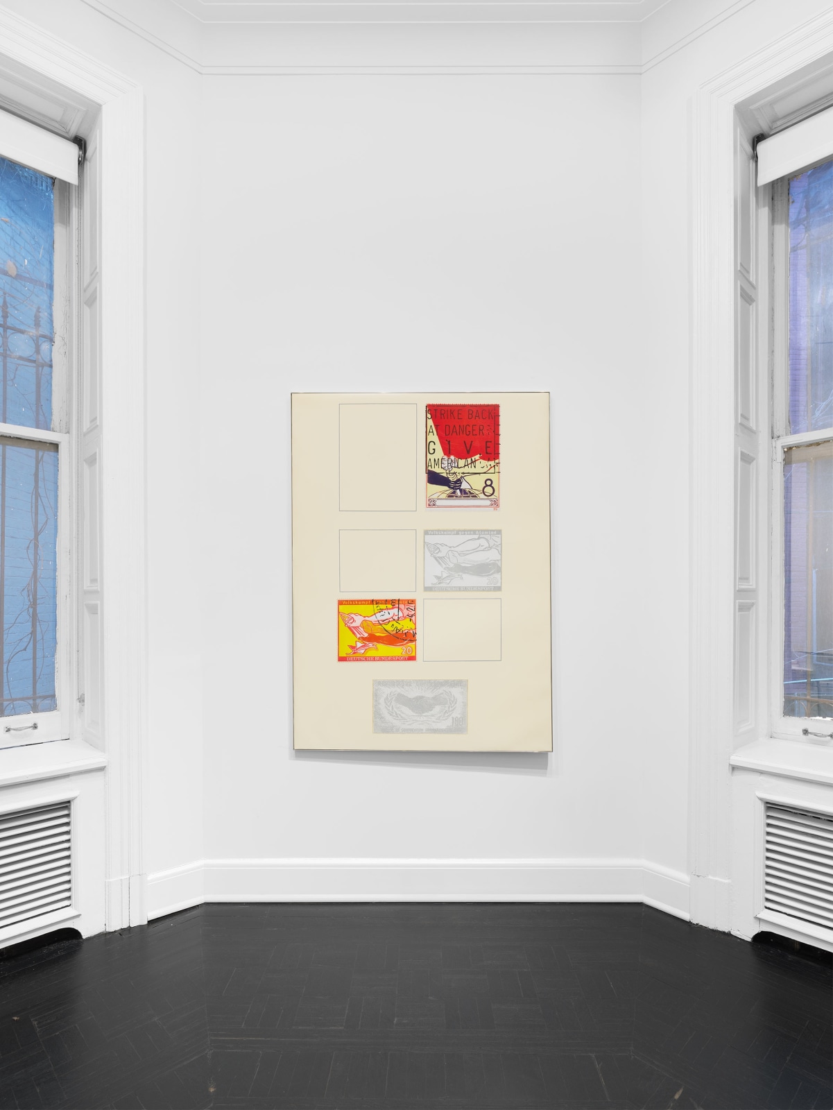 Installation view, KP Brehmer,&nbsp;Welt im Kopf [World in Mind], Petzel, 2023