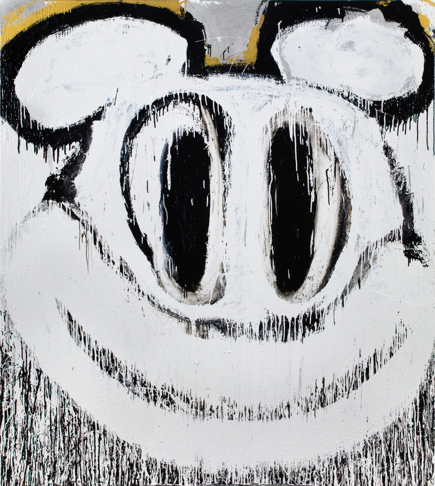 Joyce Pensato, Snowball Mickey