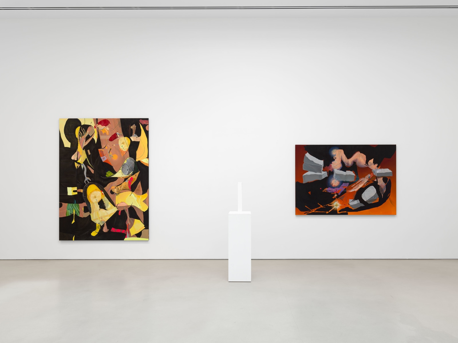 Installation view, Stefanie Heinze,&nbsp;MORTAR (the cute ones shouldn&rsquo;t go unnoticed),&nbsp;Petzel, 2024