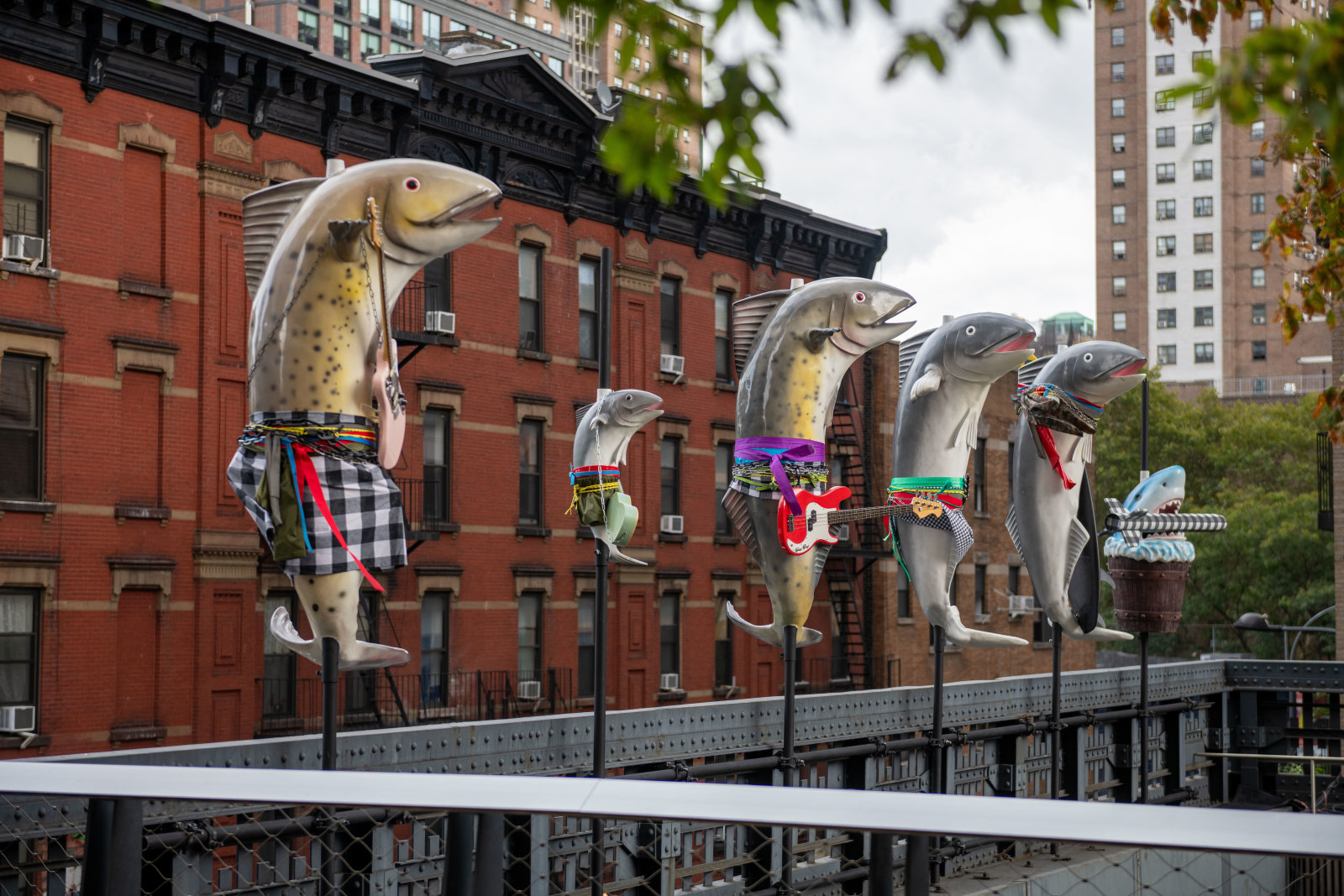 Installation view, 2023. The High Line, New York. Photo: Timothy Schenck.