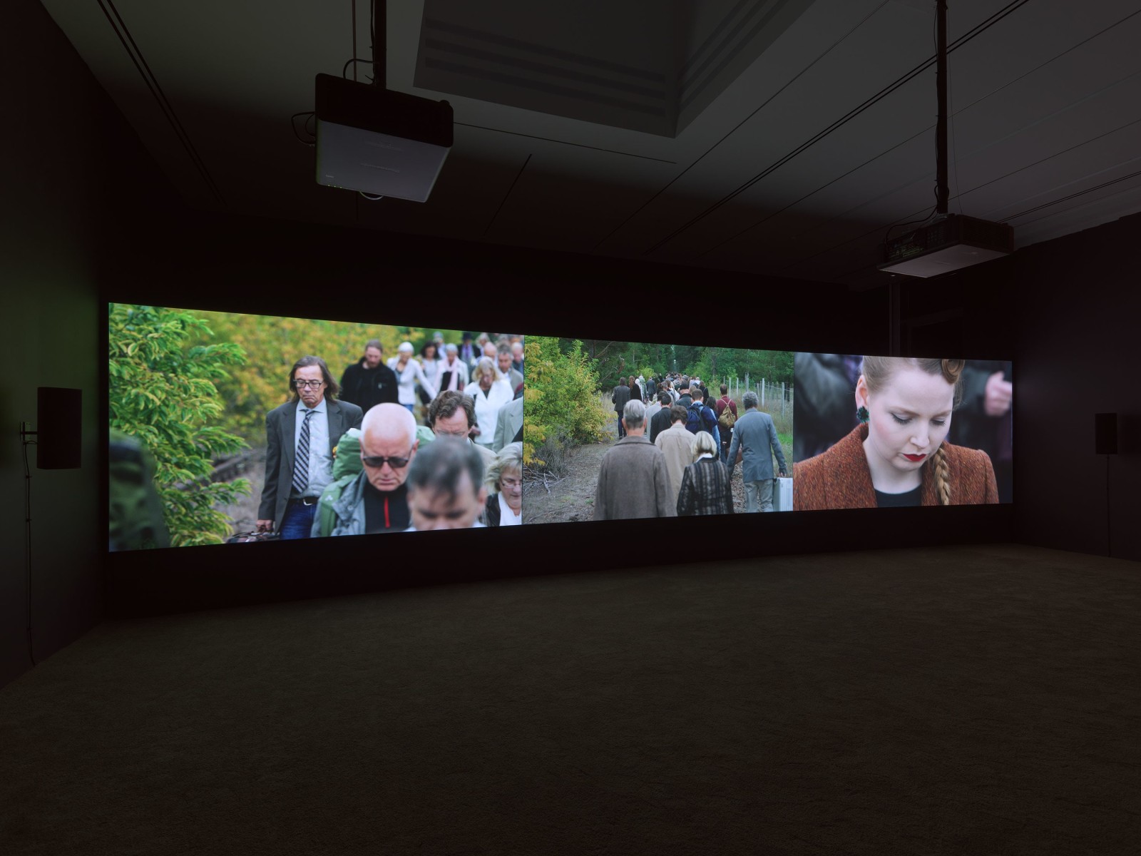 Installation view, Yael Bartana,&nbsp;Malka Germania, Petzel, 2023