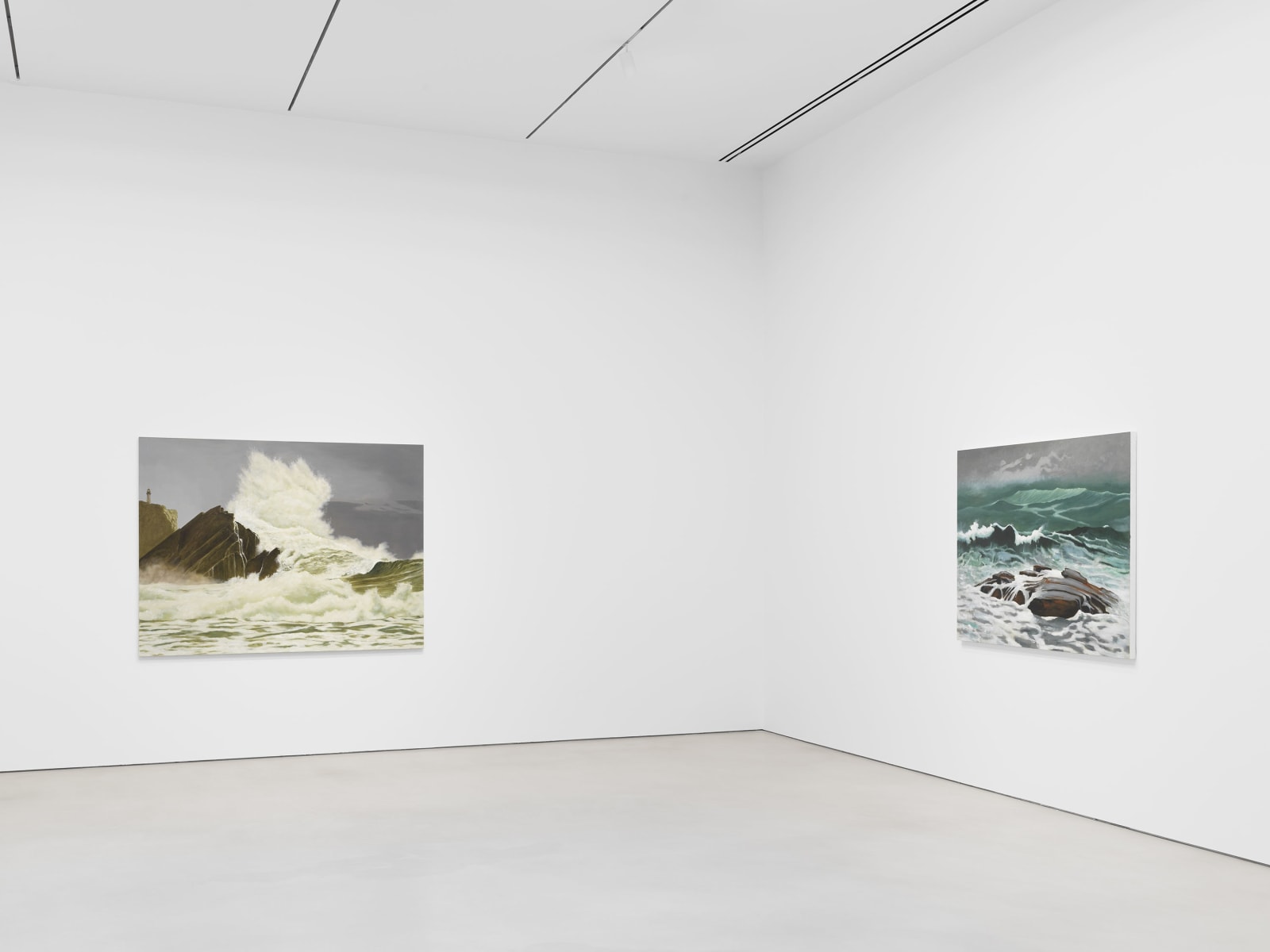 Installation view, Sean Landers, Adrift,&nbsp;Petzel, 2023