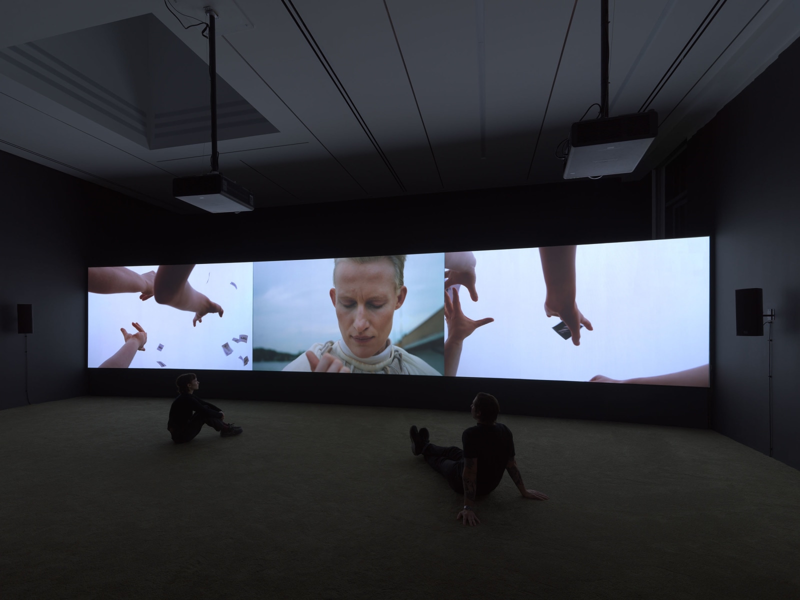 Installation view, Yael Bartana,&nbsp;Malka Germania, Petzel, 2023