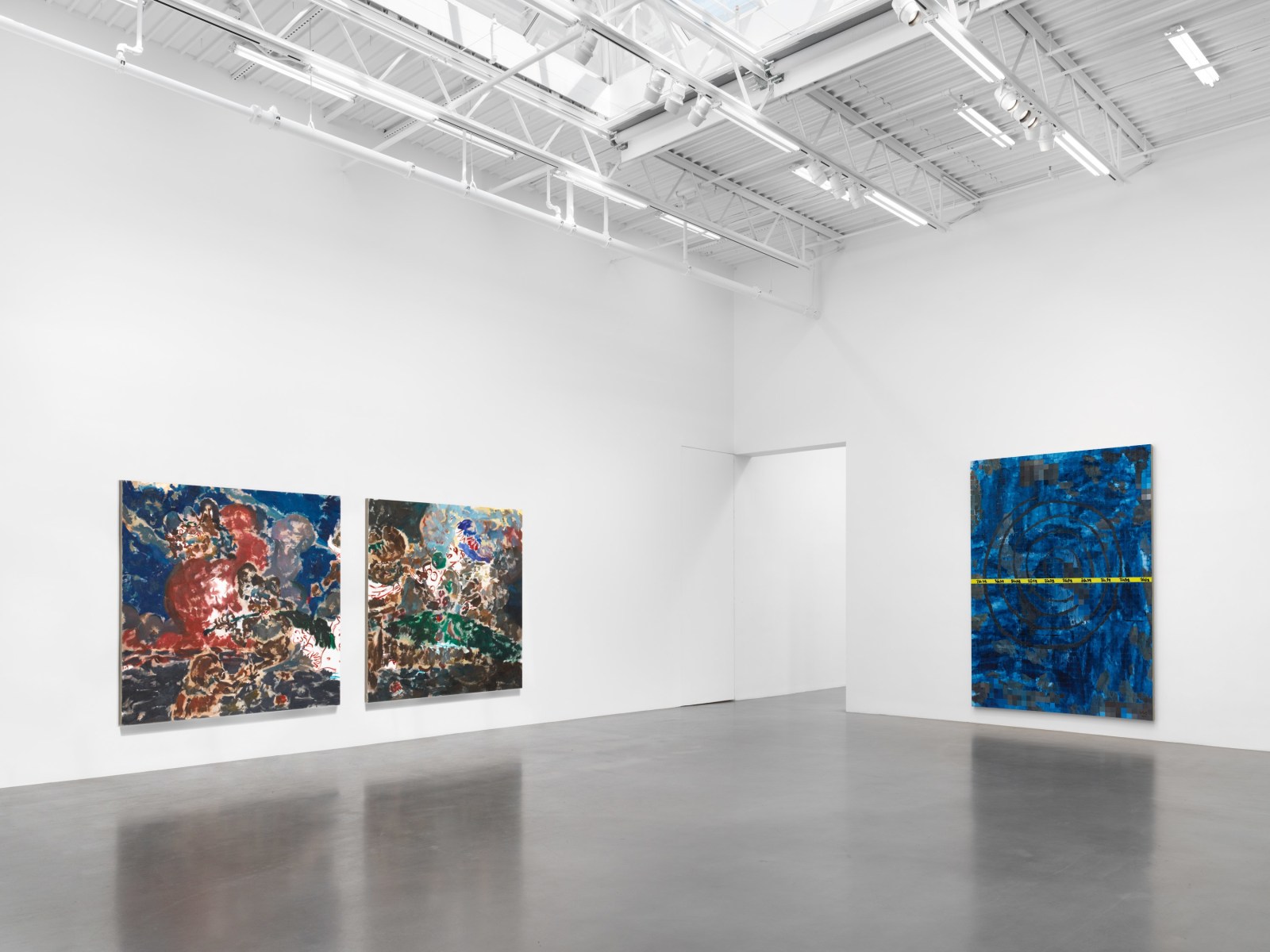 Installation view, Xie Nanxing, Adverb High Command, Petzel, 2022