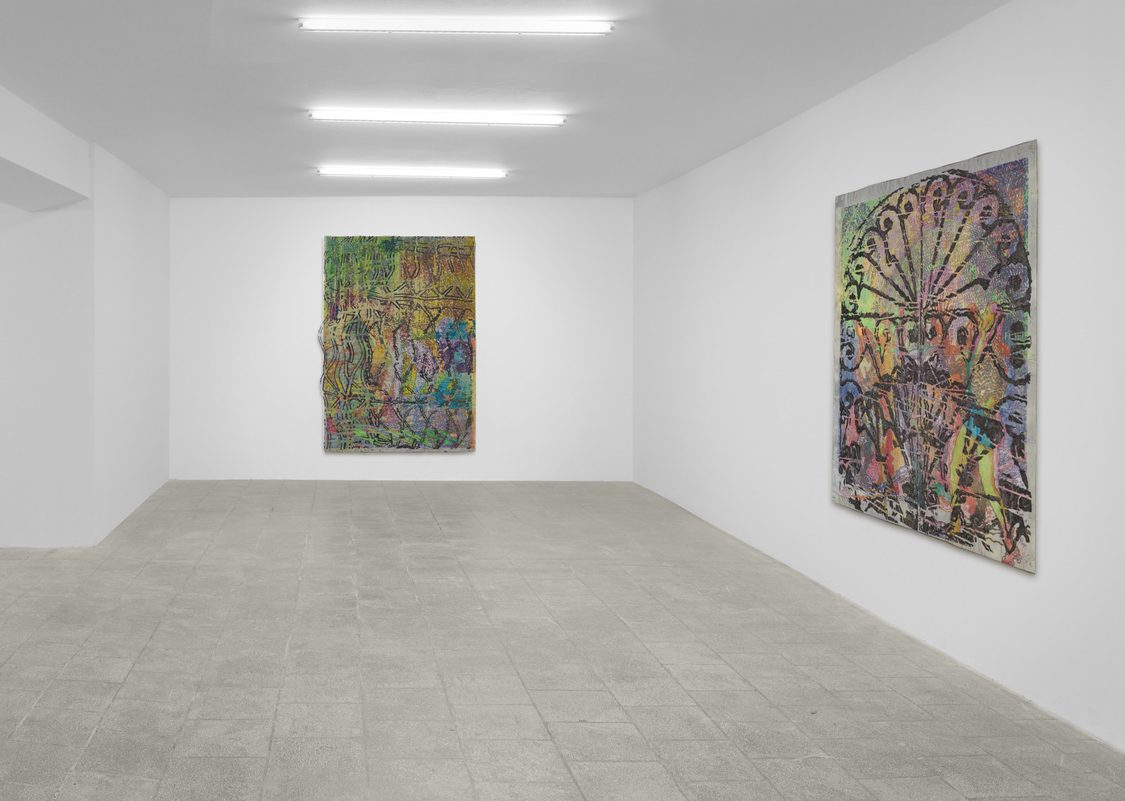 Installation view, Austin Martin White,&nbsp;Last Dance, Capitain Petzel, Berlin, 2022