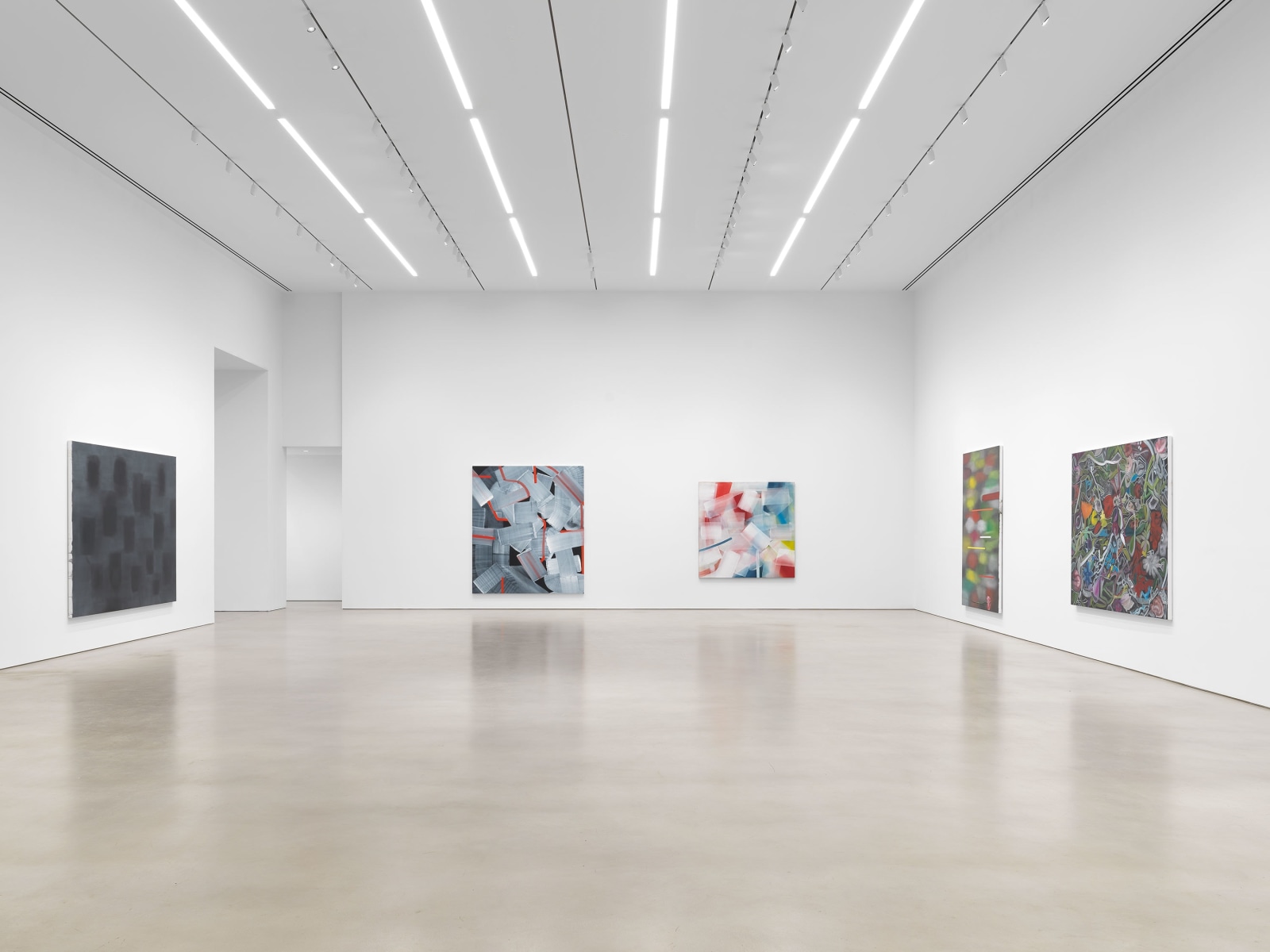 Installation view, Ross Bleckner, Mashber, Petzel, 2024