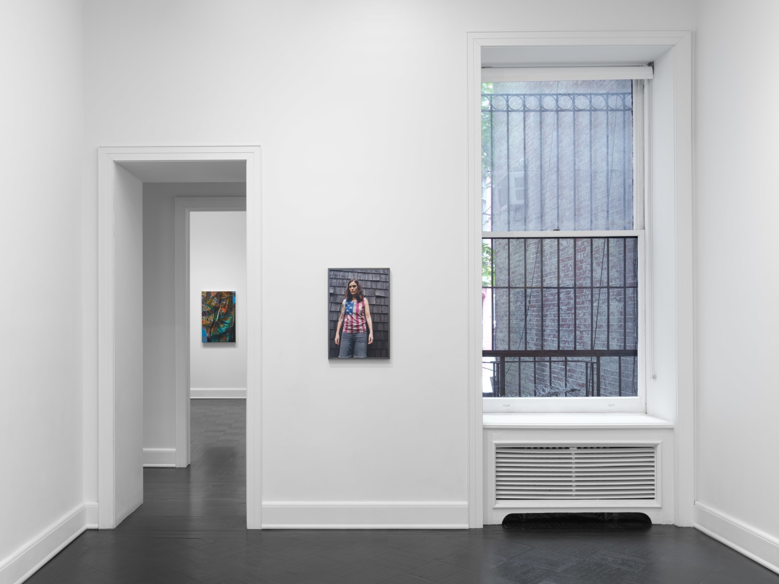 Installation view, Dana Hoey and Caitlin Cherry, Hello Trouble, Petzel, 2022