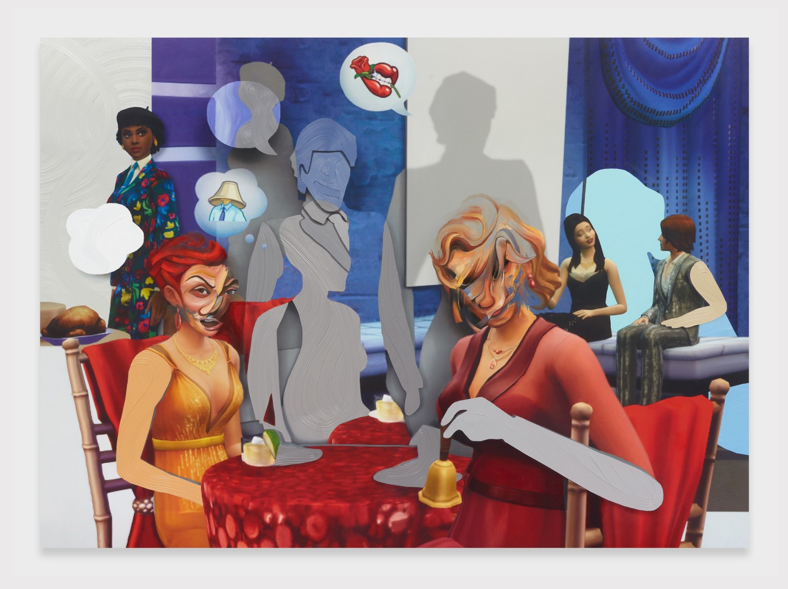 Pieter Schoolwerth, Shifted Sims #14 (Luxury Party Stuff)