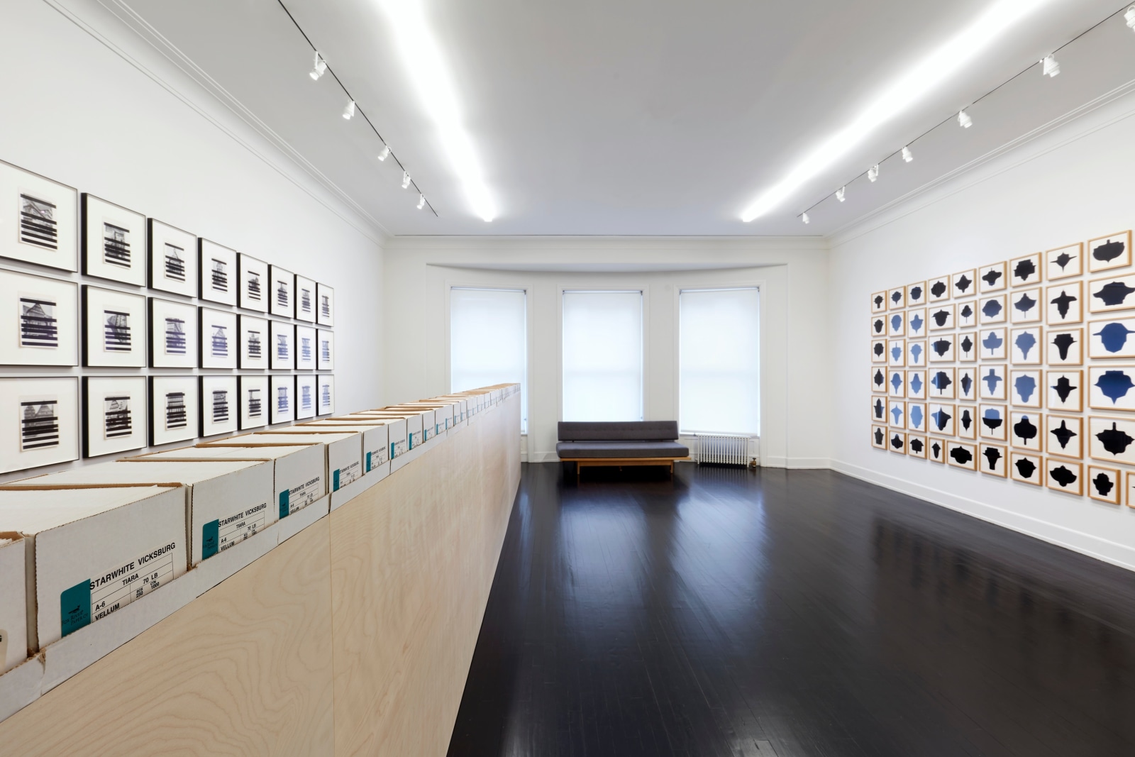 Hanne Darboven, Wade Guyton, Allan McCollum, Stephen Prina, Samson Young, Installation view