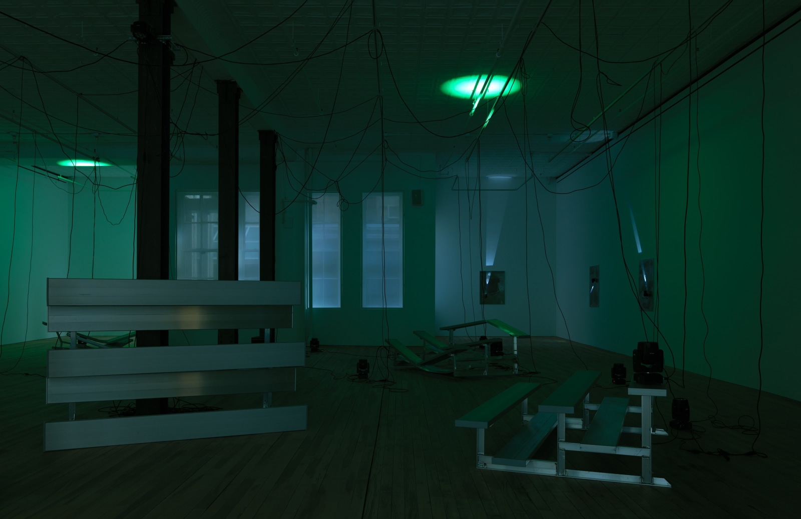 Installation view, Nikita Gale, END OF SUBJECT, 52 Walker, New York, 2022