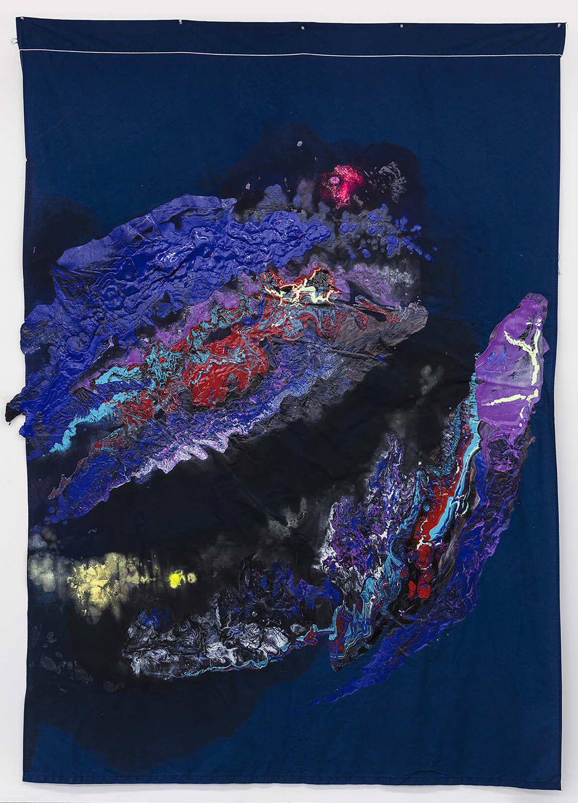 Rodney McMillian, Blue (galaxy within), 2020