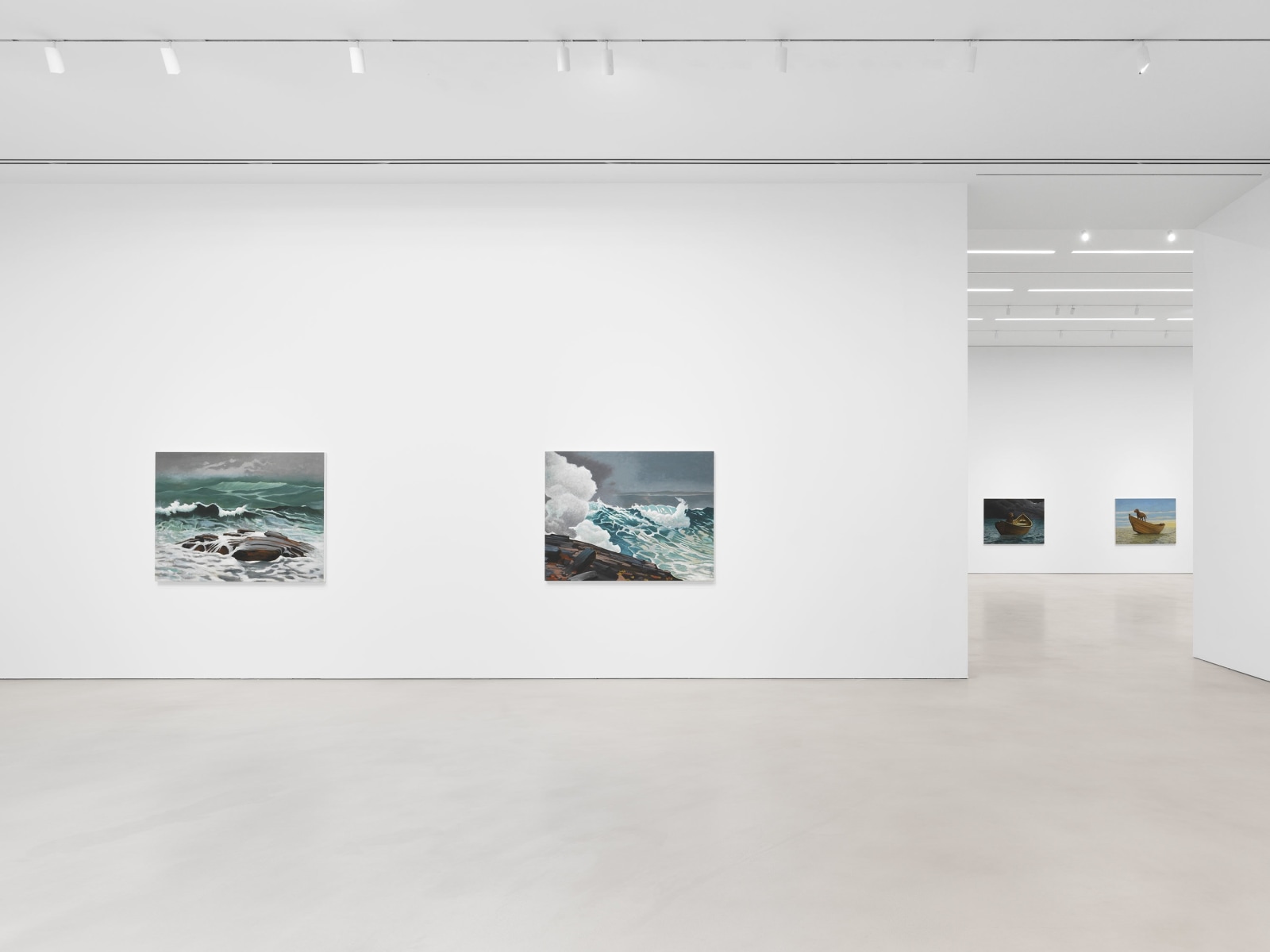 Installation view, Sean Landers, Adrift,&nbsp;Petzel, 2023