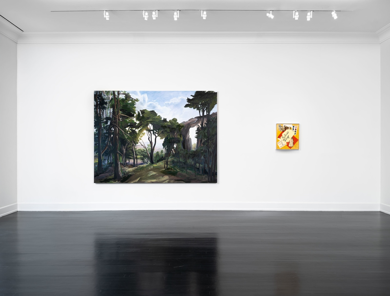 Installation view, Time Travel,&nbsp;Italian Masters through a Contemporary Lens, Petzel, 2023