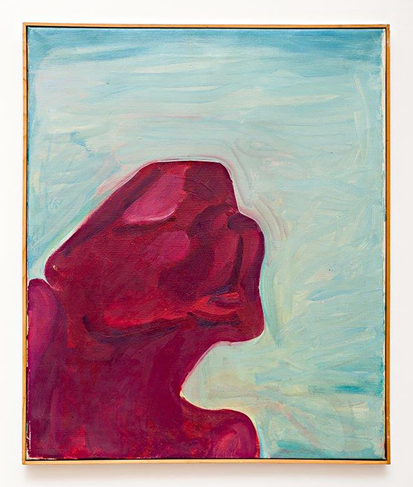 Maria Lassnig, Violettes Monster