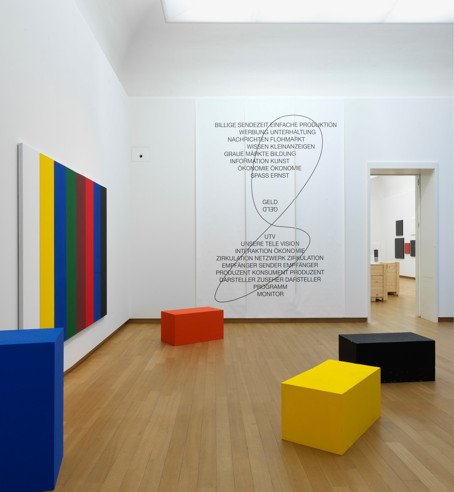 Jump into the future: Art from the 90&rsquo;s and 2000&rsquo;s. The Borgmann Donation. Installation view, 2018. Stedelijk Museum Amsterdam. Photo: G.J. van Rooij.