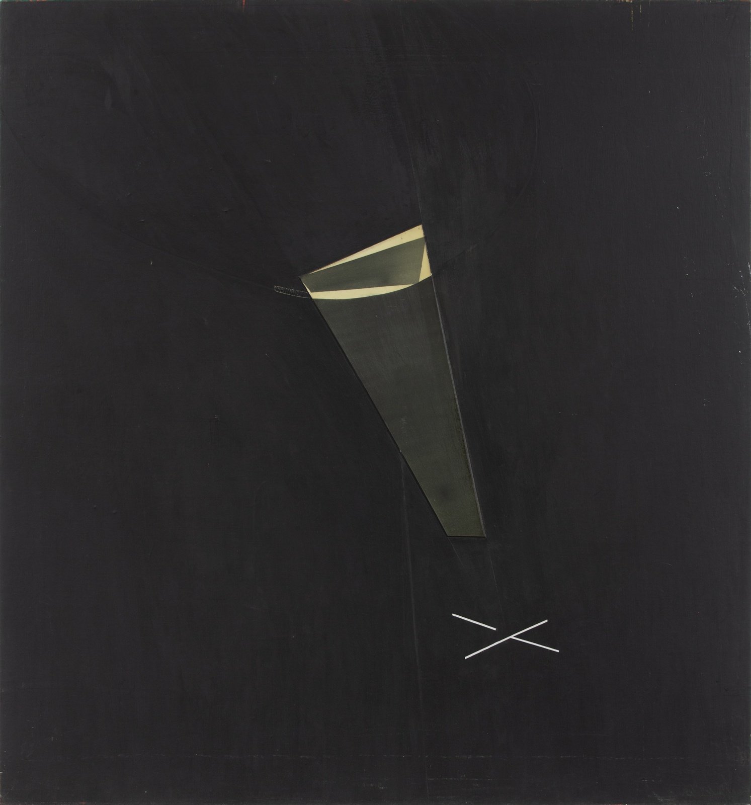 Ross Bleckner, The Mark (For Don Bolles)