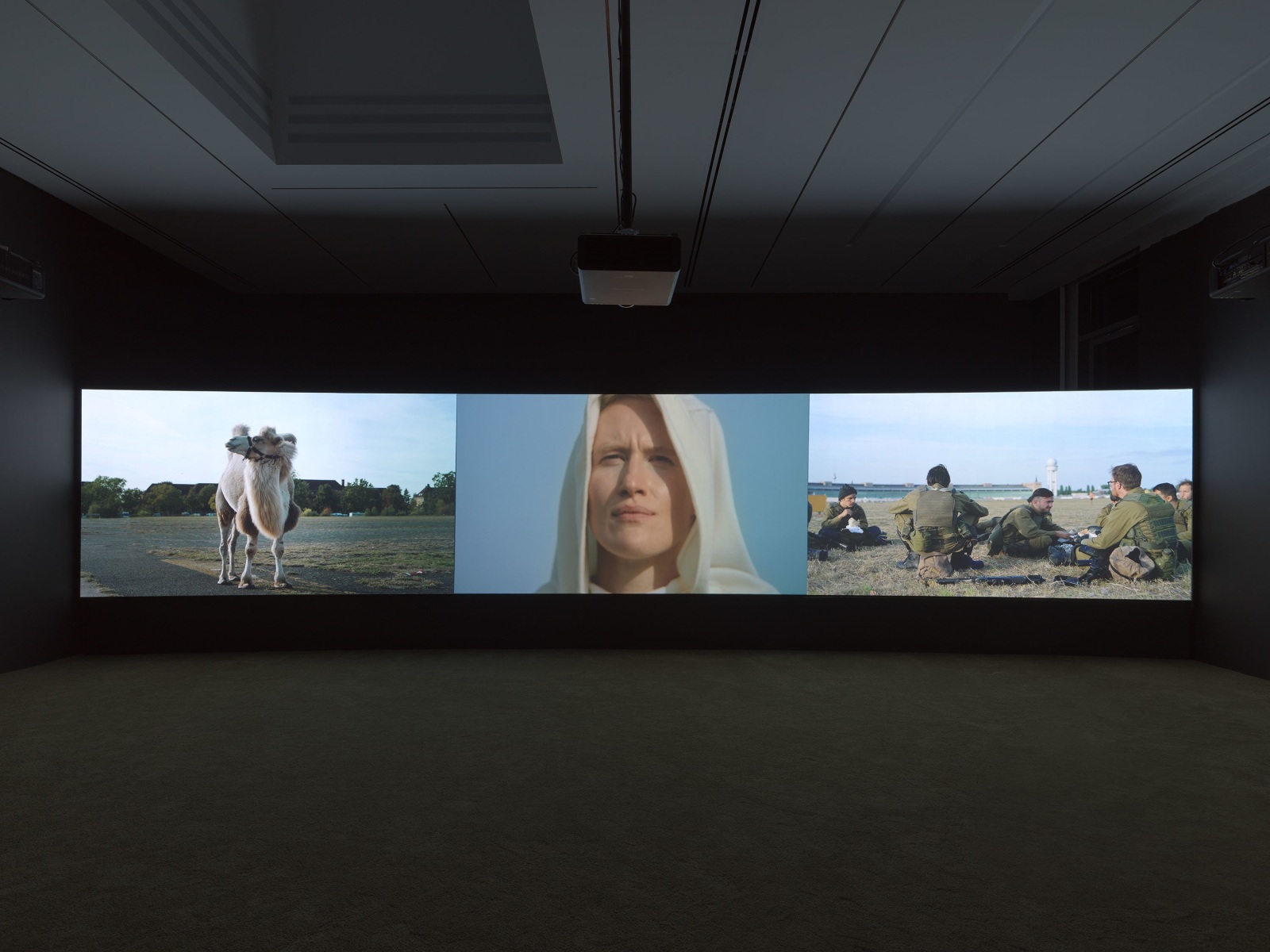 Installation view, Yael Bartana,&nbsp;Malka Germania, Petzel, 2023