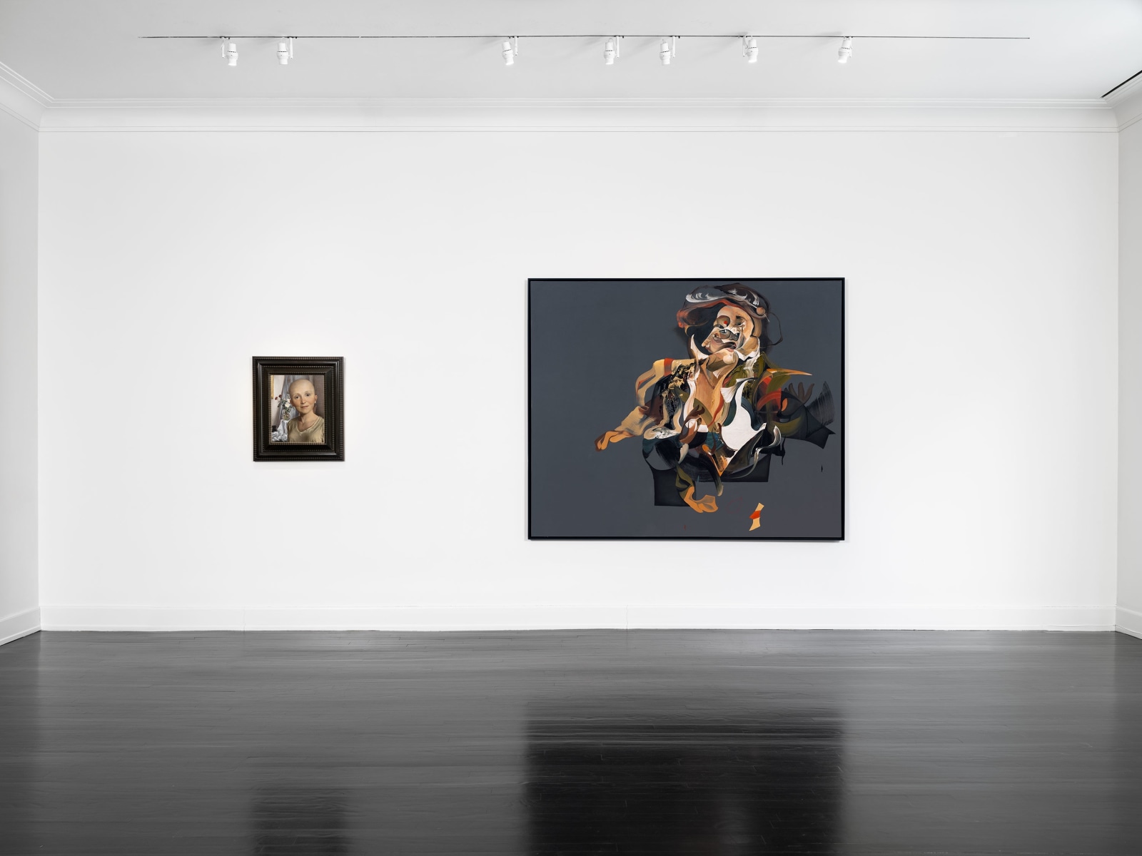 Installation view, Time Travel,&nbsp;Italian Masters through a Contemporary Lens, Petzel, 2023