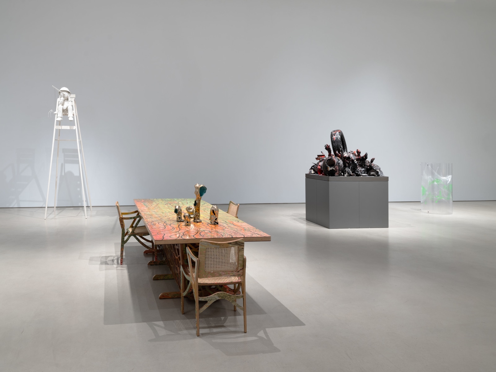 Installation view, Soliloquies, Petzel, 2024