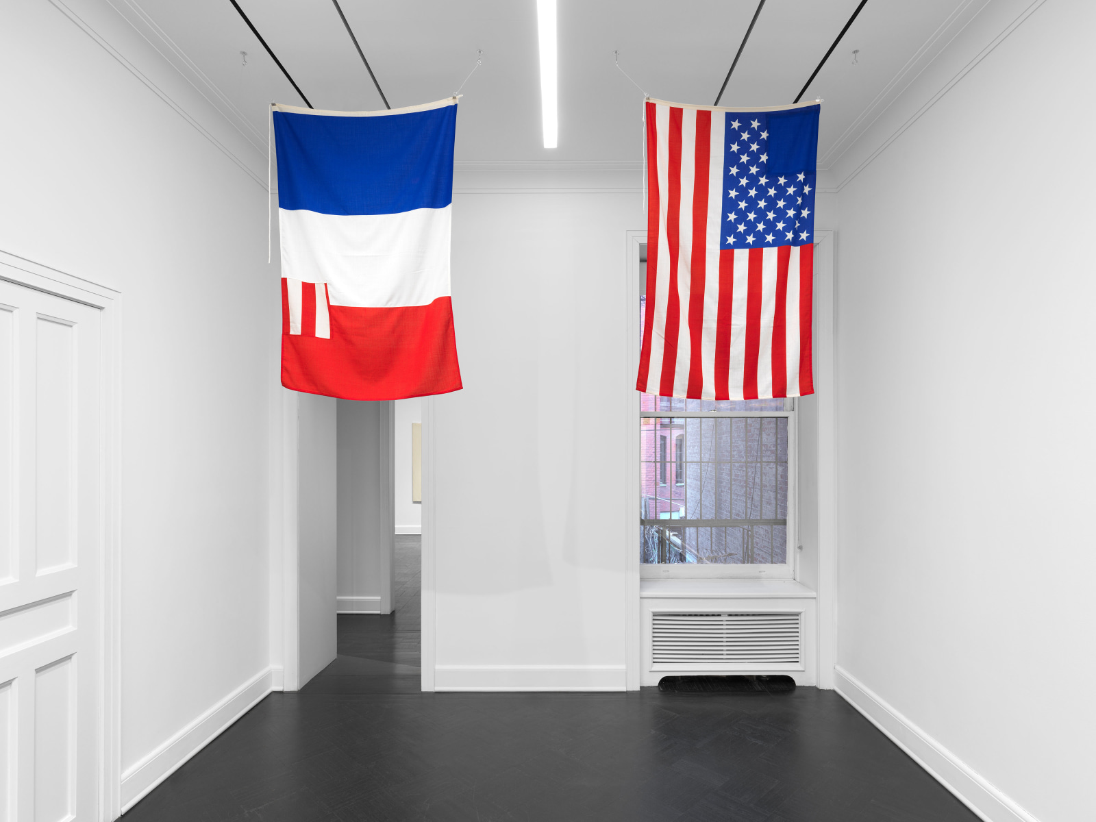 Installation view, KP Brehmer,&nbsp;Welt im Kopf [World in Mind], Petzel, 2023